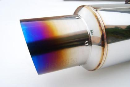 Invidia 09+ EVO 10 RACING Titanium Tip Cat-back Exhaust (invHS09MEXGRT)