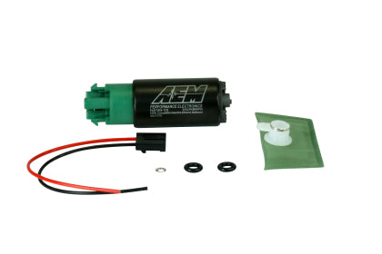 AEM 50-1215 340LPH 65mm Fuel Pump Kit w/ Mounting Hooks - Ethanol Compatible