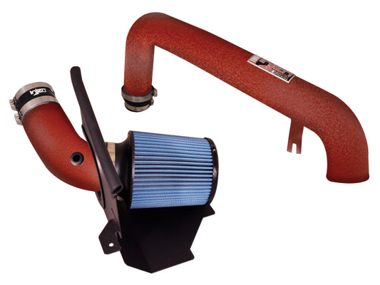 Injen Air Intake Wrinkle Red - 2015-2017 Ford Focus ST