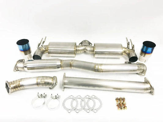 Power Driven Titanium Exhaust - Evo X 08-15 V2 Mitsubishi Lancer Evolution X