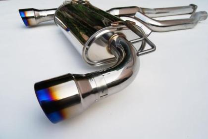 Invidia 09+ EVO 10 Q300 Titanium Tip Cat-back Exhaust invHS09MEXG3T