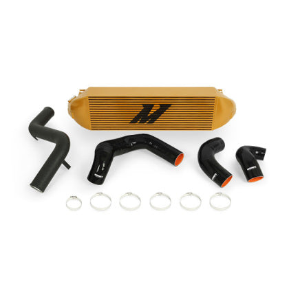Mishimoto 2013+ Ford Focus ST Gold Intercooler w/ Black Pipes MMINT-FOST-13K