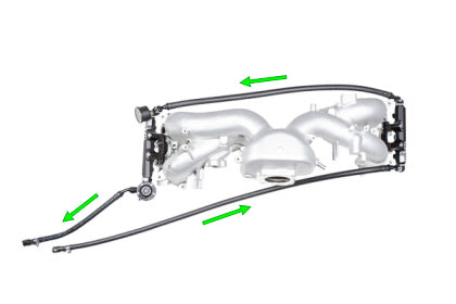 Rad20-0978 Engineering Subaru EJ Engines Fuel Rail Plumbing - Series
